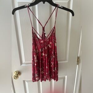 American Eagle Floral Tank